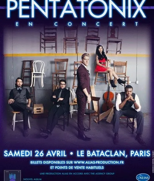 Pentatonix revient au Bataclan le 26 avril 2014 ! 2 Pentatonix revient au Bataclan le 26 avril 2014 !