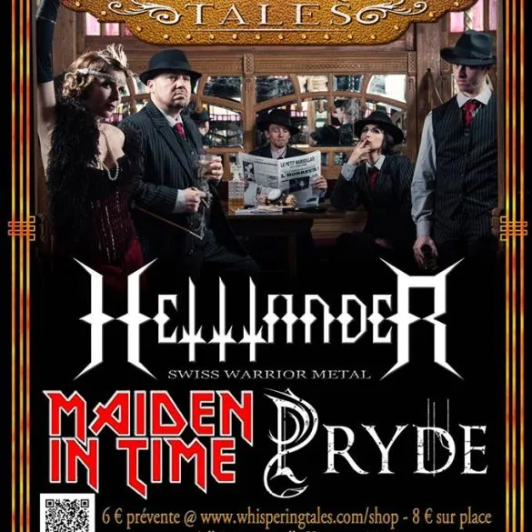 Whispering Tales, Pryde, Hellander et Maiden in Time au Korigan : live-report de la soirée !