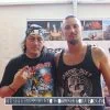 Rencontre avec Shawter du groupe DAGOBA lors du Hellfest 2014