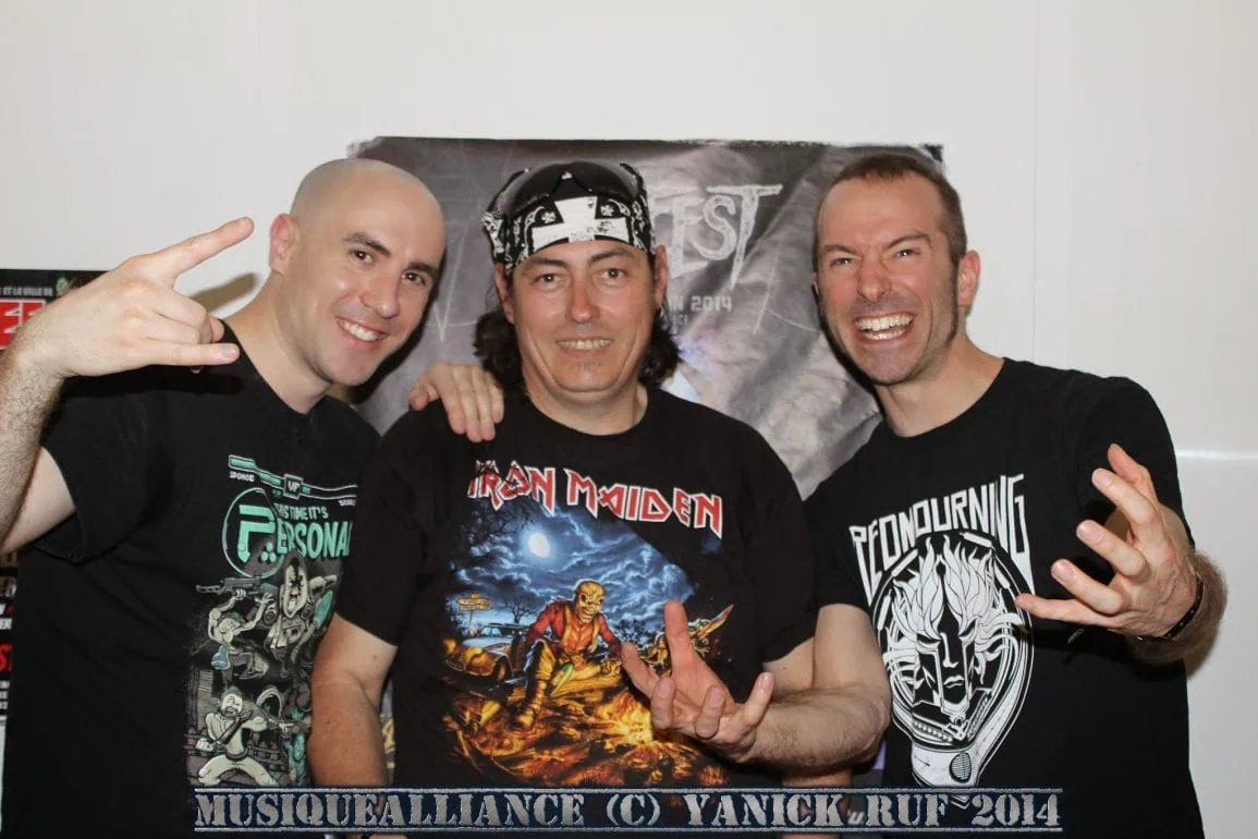 Rencontre avec Red Mourning lors du Hellfest 2014