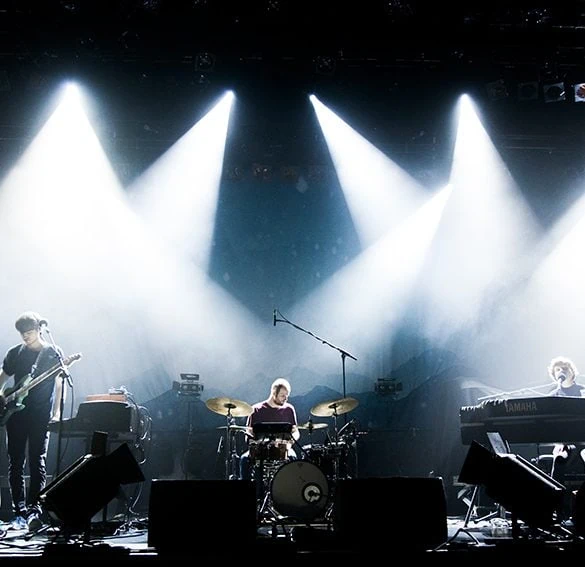 Le groupe Belge Amatorski en première partie du concert WARPAINT le 25 Août 2014 à l’Atelier, Luxembourg