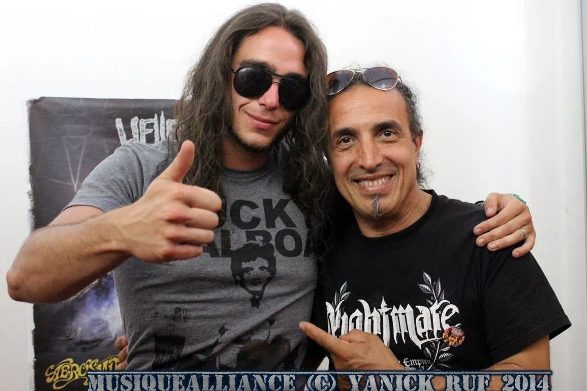 Rencontre avec Nightmare lors du Hellfest 2014