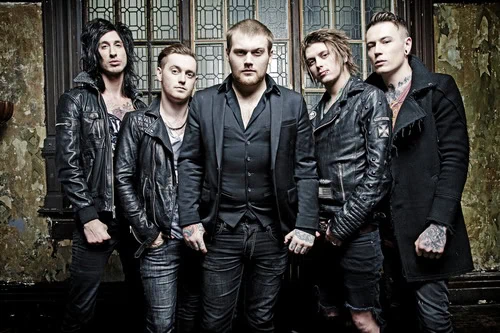 Concert de ASKING ALEXANDRIA le 20 Octobre 2014 à l'Atelier, Luxembourg