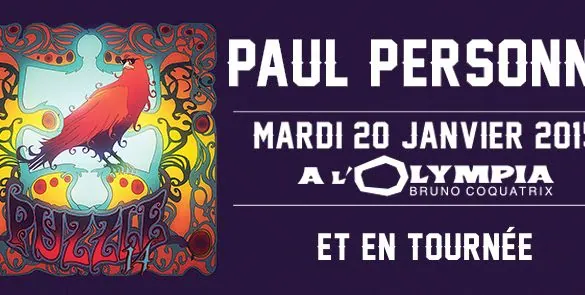 Paul Personne en concert à l'Espace Julien de Marseille le 14 mars 2015 : notre live-report
