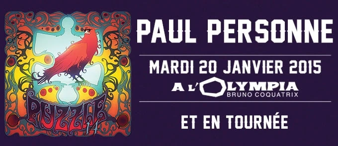 Paul Personne en concert à l'Espace Julien de Marseille le 14 mars 2015 : notre live-report
