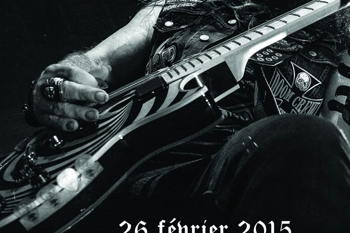 Black Label Society en concert le 26 février 2015 au Bataclan