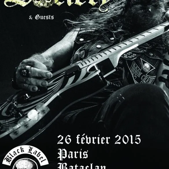 Black Label Society en concert le 26 février 2015 au Bataclan