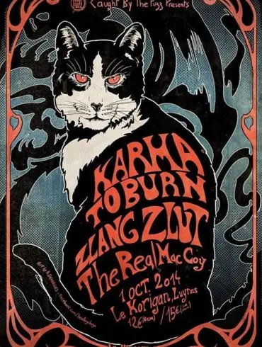 Karma to burn, Zlang Zlut et The real Maccoy au Korigan : le live-report 39 Karma to burn, Zlang Zlut et The real Maccoy au Korigan : le live-report