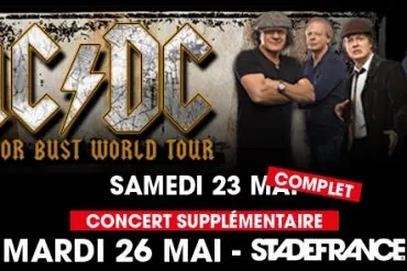 AC/DC : nouvelles places disponibles !! Et No One Is Innocent en première partie! 22 AC/DC : nouvelles places disponibles !! Et No One Is Innocent en première partie!