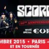 Scorpions de retour en France avec Europe en 2015 !!