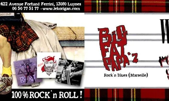 Wizzö, Poste942 et Big Fat Papa'z en concert exceptionnel au Korigan à Aix en Provence !