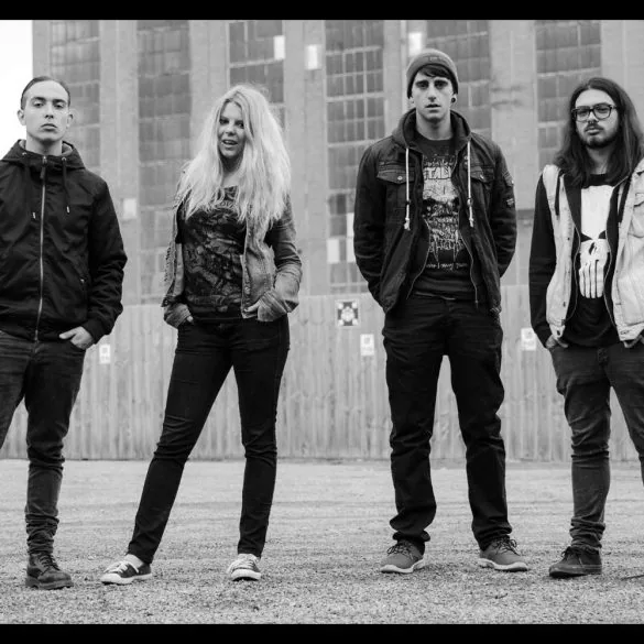 LOST IN PAIN en show pour la sortie de l'album Plague Inc. le Vendredi, 23 janvier 2015 Au Club de la Rockhal