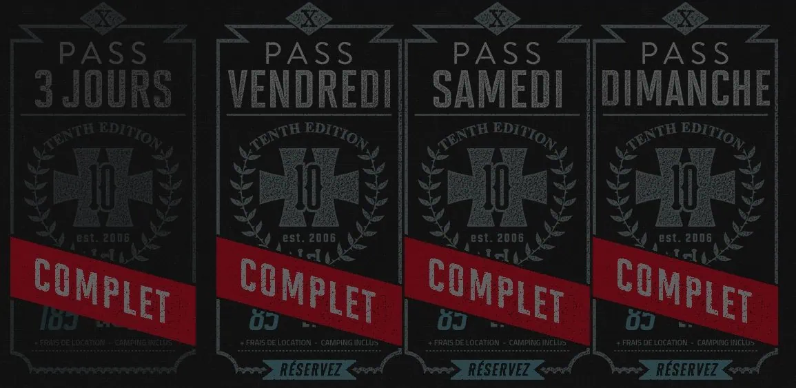 Hellfest 2015 : tous les Pass vendus !!