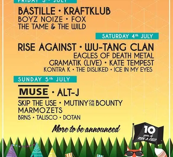 Rock-A-Field 2015 (RAF 2015) : Des nouveaux groupes pour compléter le line-up 17 Rock-A-Field 2015 (RAF 2015) : Des nouveaux groupes pour compléter le line-up
