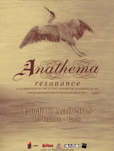 Anathema sera en concert le 13 avril 2015 au Trianon 27 Anathema sera en concert le 13 avril 2015 au Trianon