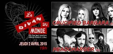 Headcharger + Crucified Barbara au Divan du Monde le 2 avril 2015 : Live-report ! 11 Headcharger + Crucified Barbara au Divan du Monde le 2 avril 2015 : Live-report !