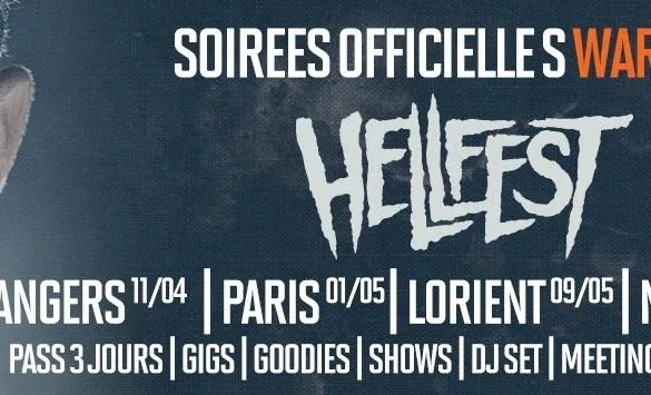 Hellfest, n'oubliez pas les soirée Warm-Up jusque fin mai 2015