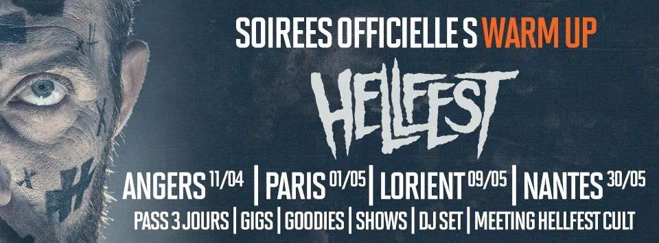 Hellfest, n'oubliez pas les soirée Warm-Up jusque fin mai 2015
