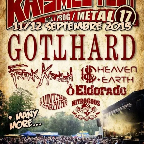 Premiers groupes annoncés pour le Raismes Fest !!