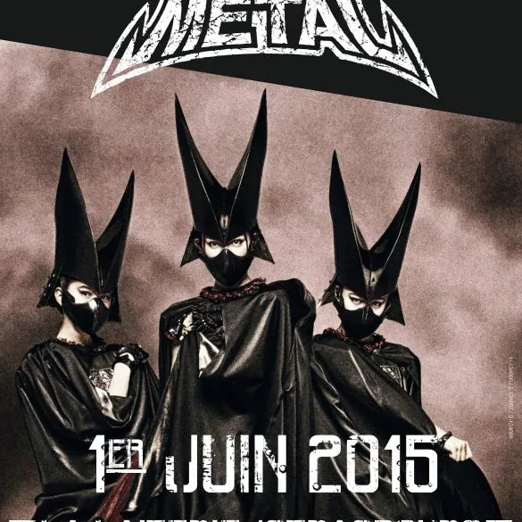 BABYMETAL en concert unique le 01 juin à La Laiterie à Starsbourg !!
