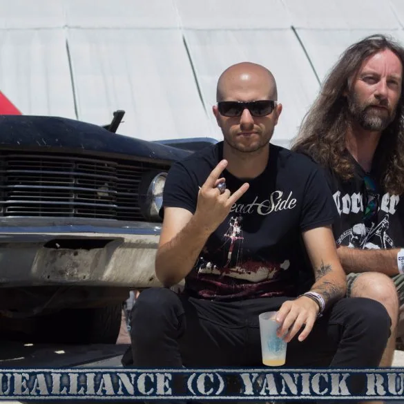 Rencontre avec Alex du groupe M&O lors du Hellfest 2015