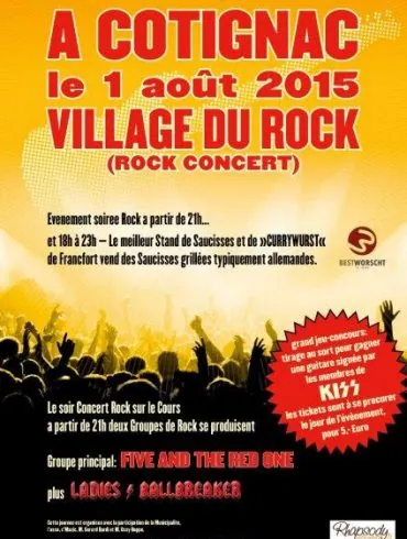 Gagnez la guitare de KISS lors de la journée Rock à Cotignac (83) 28 Gagnez la guitare de KISS lors de la journée Rock à Cotignac (83)
