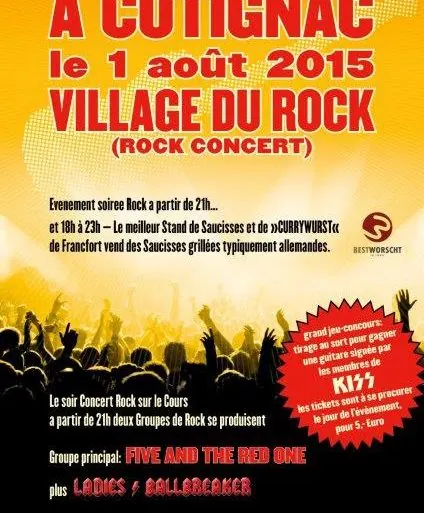 Gagnez la guitare de KISS lors de la journée Rock à Cotignac (83) 11 Gagnez la guitare de KISS lors de la journée Rock à Cotignac (83)