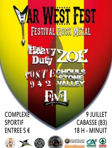 MusiqueAlliance partenaire du Var West Fest en 2016 ! 4 MusiqueAlliance partenaire du Var West Fest en 2016 !