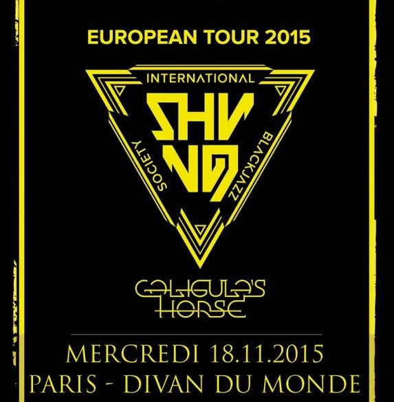 Shining (no) et Caligula's Horse en concert le 18 novembre 2015 à Paris