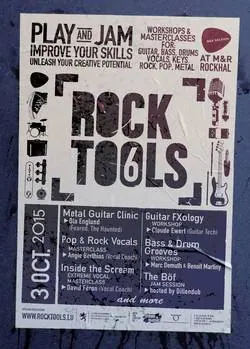 Rock Tools 6 au Centre de ressources de la Rockhal