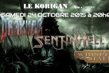 Whispering Tales + SentinHell + Drakkar au Korigan le 24 Octobre 2015 : les photos