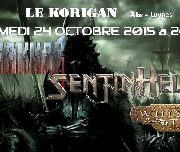 Whispering Tales + SentinHell + Drakkar au Korigan le 24 Octobre 2015 : notre live-report !