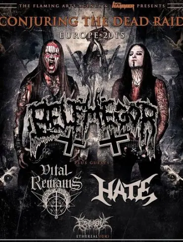 Hate + Vital Remains + Belphegor au Korigan le 05 Décembre 2015 : Les photos