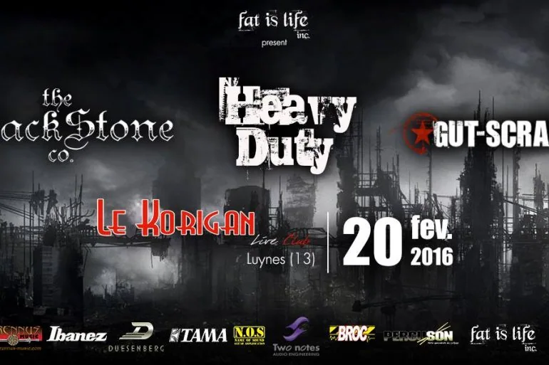 Gut Scrapers + The Blackstone Co. + Heavy Duty au Korigan le 20 février 2016 : la galerie de photos 25 Gut Scrapers + The Blackstone Co. + Heavy Duty au Korigan le 20 février 2016 : la galerie de photos