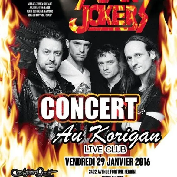 Red Cans + SentinHell + Satan Jokers au Korigan le 29 Janvier 2016 : le live-report !!!