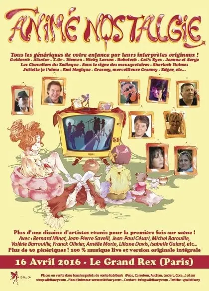 Animé Nostalgie : le concert des dessins animés de votre enfance à Paris 2 Animé Nostalgie : le concert des dessins animés de votre enfance à Paris