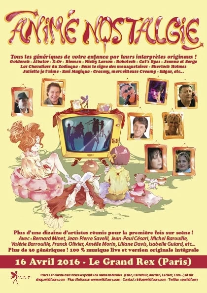 Animé Nostalgie : le concert des dessins animés de votre enfance à Paris 1 Animé Nostalgie : le concert des dessins animés de votre enfance à Paris