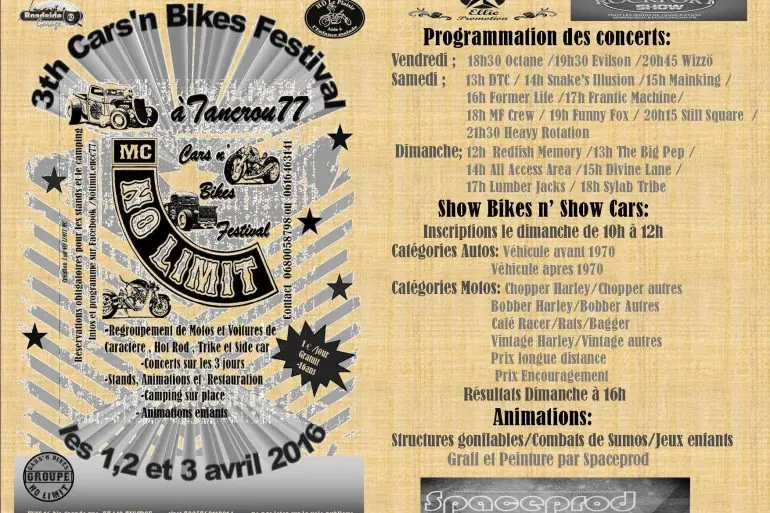 Wizzö, Frantic Machine, Still Square et M.F.Crew au 3ème NoLimit Cars'n'Bikes Festival 9 Wizzö, Frantic Machine, Still Square et M.F.Crew au 3ème NoLimit Cars'n'Bikes Festival