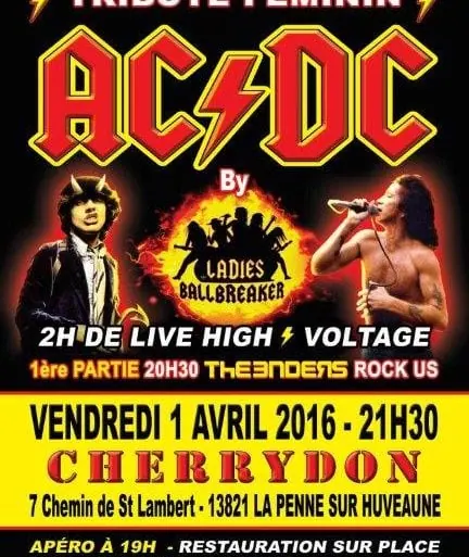 Ladies Ballbreakers ou le tribute AC/DC au féminin, c'est le vendredi 01 avril au Cherrydon à La Penne sur Huveaune (13) 15 Ladies Ballbreakers ou le tribute AC/DC au féminin, c'est le vendredi 01 avril au Cherrydon à La Penne sur Huveaune (13)