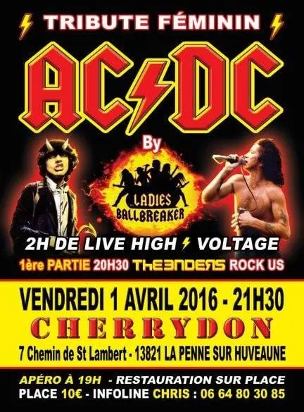 The Enders + Ladies Ballbreaker au Cherrydon le 01 Avril 2016 : notre live-report !! 2 The Enders + Ladies Ballbreaker au Cherrydon le 01 Avril 2016 : notre live-report !!