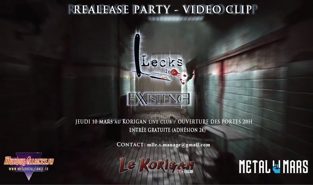 Exxistence et Lecks Inc. au Korigan pour une release party trés attendue... Notre live-report!