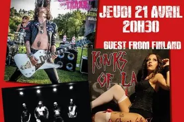 The Real Mac Coy + Kinks of LA + Rakel Traxx au Korigan le 21 Avril 2016 : notre live-report