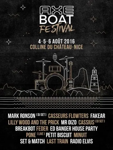 Axe Boat Festival 2016 : La programmation dévoilée 4 Axe Boat Festival 2016 : La programmation dévoilée