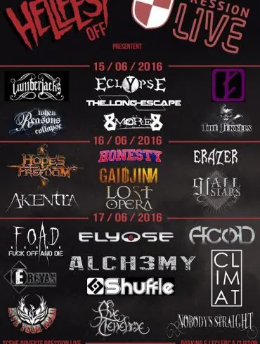 Le programme de la scene Pression Live du Hellfest !! 8 Le programme de la scene Pression Live du Hellfest !!