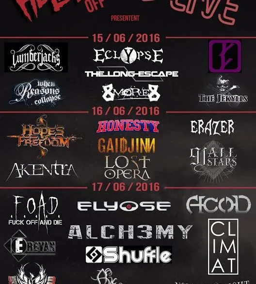 Le programme de la scene Pression Live du Hellfest !! 2 Le programme de la scene Pression Live du Hellfest !!