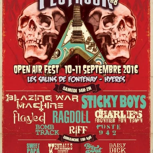 Festrock 8 Morts Subites les 10 & 11 Septembre 2016 à Hyères (83)