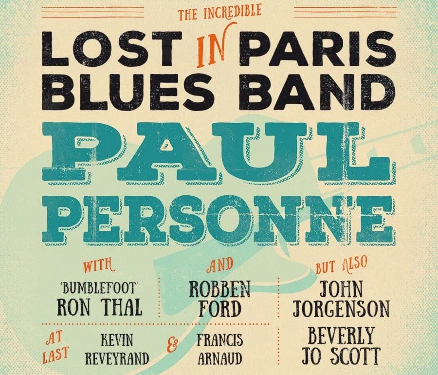 Paul Personne retrouve d'autres bluesmen pour un album unique!