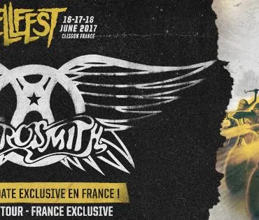 Premier groupe annoncé, Aerosmith passera pour la dernière fois en France lors du Hellfest 2017