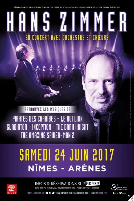 Hans Zimmer en concert aux Arènes de Nîmes le 24 Juin 2017 1 Hans Zimmer en concert aux Arènes de Nîmes le 24 Juin 2017