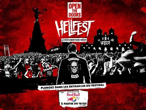 Open the door, découvrez le documentaire exclusif sur le Hellfest le 18 Février 2017 sur Red Bull TV